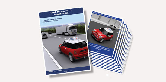 Teach Driving in 3d manual and Learn to Drive books