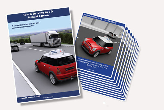 Teach Driving in 3D frontcover and Learn to Drive books